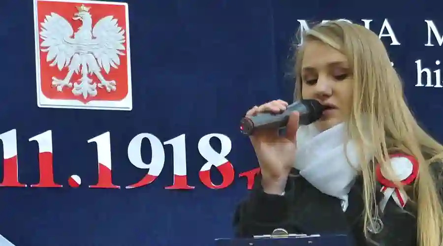 Józefów nad Wisłą, 11.11.2013. Akademia z okazji Narodowego Święta Niepodległości.