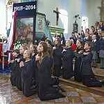 Rybitwy, 11.11.2014. 96. rocznica odzyskania niepodległości. Montaż słowno-muzyczny w wykonaniu chóru Szczygiełki.