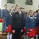 Rybitwy, 11.11.2014. 96. rocznica odzyskania niepodległości. Chór Szczygiełki Grandi z Poniatowej.