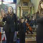 Rybitwy, 11.11.2014. 96. rocznica odzyskania niepodległości. Montaż słowno-muzyczny w wykonaniu chóru Szczygiełki.