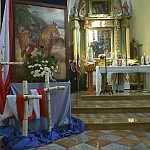 Rybitwy, 11.11.2014. 96. rocznica odzyskania niepodległości. Msza św. w intencji Ojczyzny.