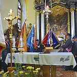 Boiska 11.11.2015. <i>Boże, coś Polskę</i>. Poczet sztandarowy.