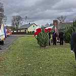 Boiska 11.11.2015. Hołd dla bohaterów Ojczyzny przy pomniku wdzięczności.