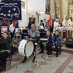11-11-2017, Józefów nad Wisłą. 99. rocznica odzyskania niepodległości przez Polskę. Młodzieżowa Orkiestra Dęta z Józefowa nad Wisłą. 