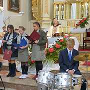 Święto Niepodległości. 11 listopada 2018 roku, Józefów nad Wisłą. Msza św. dziękczynna.