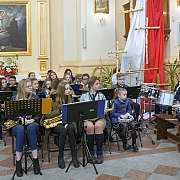 Święto Niepodległości. 11 listopada 2018 roku, Józefów nad Wisłą. Msza św. dziękczynna.