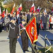 Święto Niepodległości. 11 listopada 2018 roku, Józefów nad Wisłą. Marsz Niepodległości.