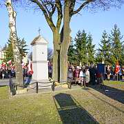 Święto Niepodległości. 11 listopada 2018 roku, Józefów nad Wisłą. Marsz Niepodległości.